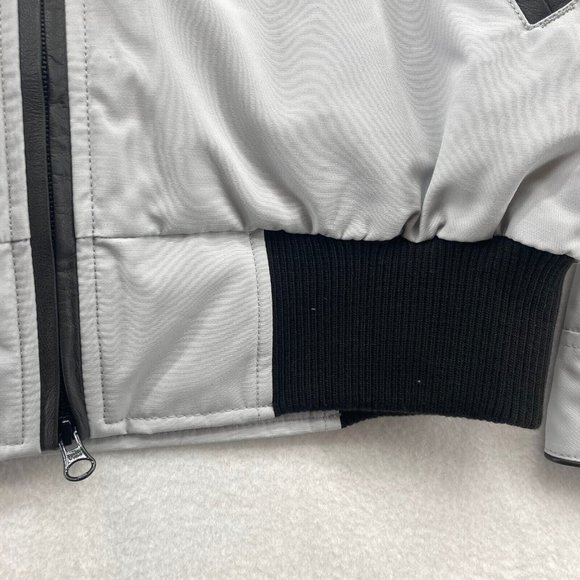 Canada Goose Women's Silverbrich Huron Bomber Jacket size M New - Picture 6 of 12